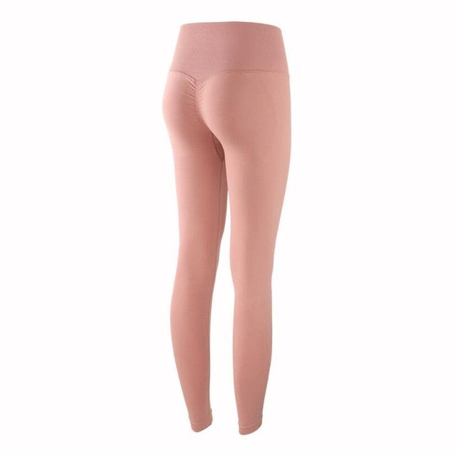 Seamless Scrunch High Elastic Yoga Pant Leggings